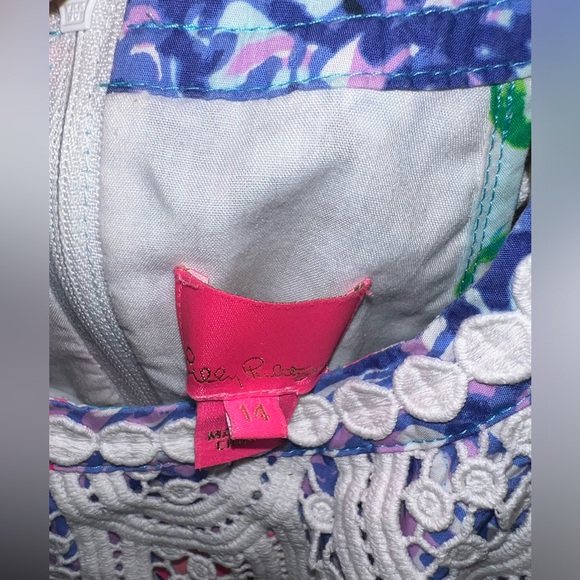 Lilly Pulitzer Girls Dress size 14 - Picture 3 of 4